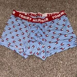 Tommy Hilfiger Light Blue Logo Boxer Briefs